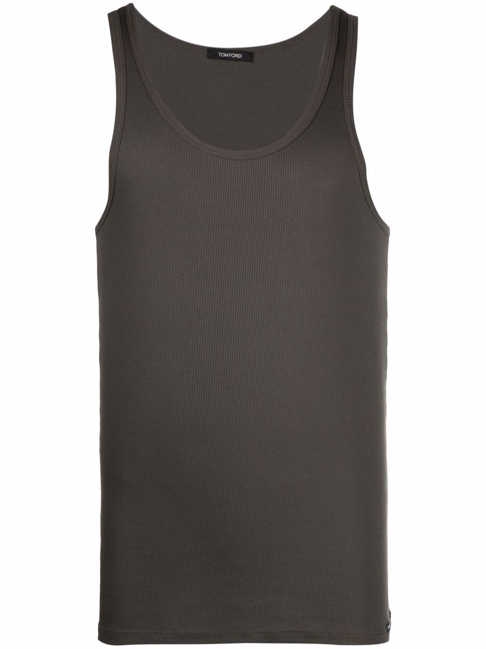 TOM FORD sleeveless tank top - Green | Farfetch Global