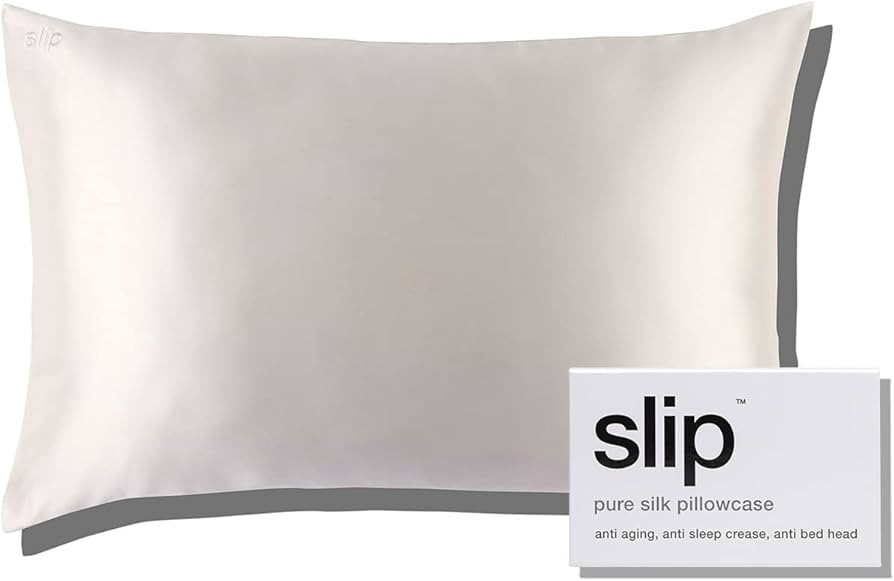 Slip Queen Silk Pillow Cases - 100% Pure 22 Momme Mulberry Silk Pillowcase for Hair and Skin - Qu... | Amazon (US)