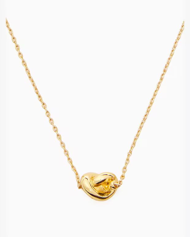 Sailor's Knot Mini Pendant Necklace | Kate Spade Outlet