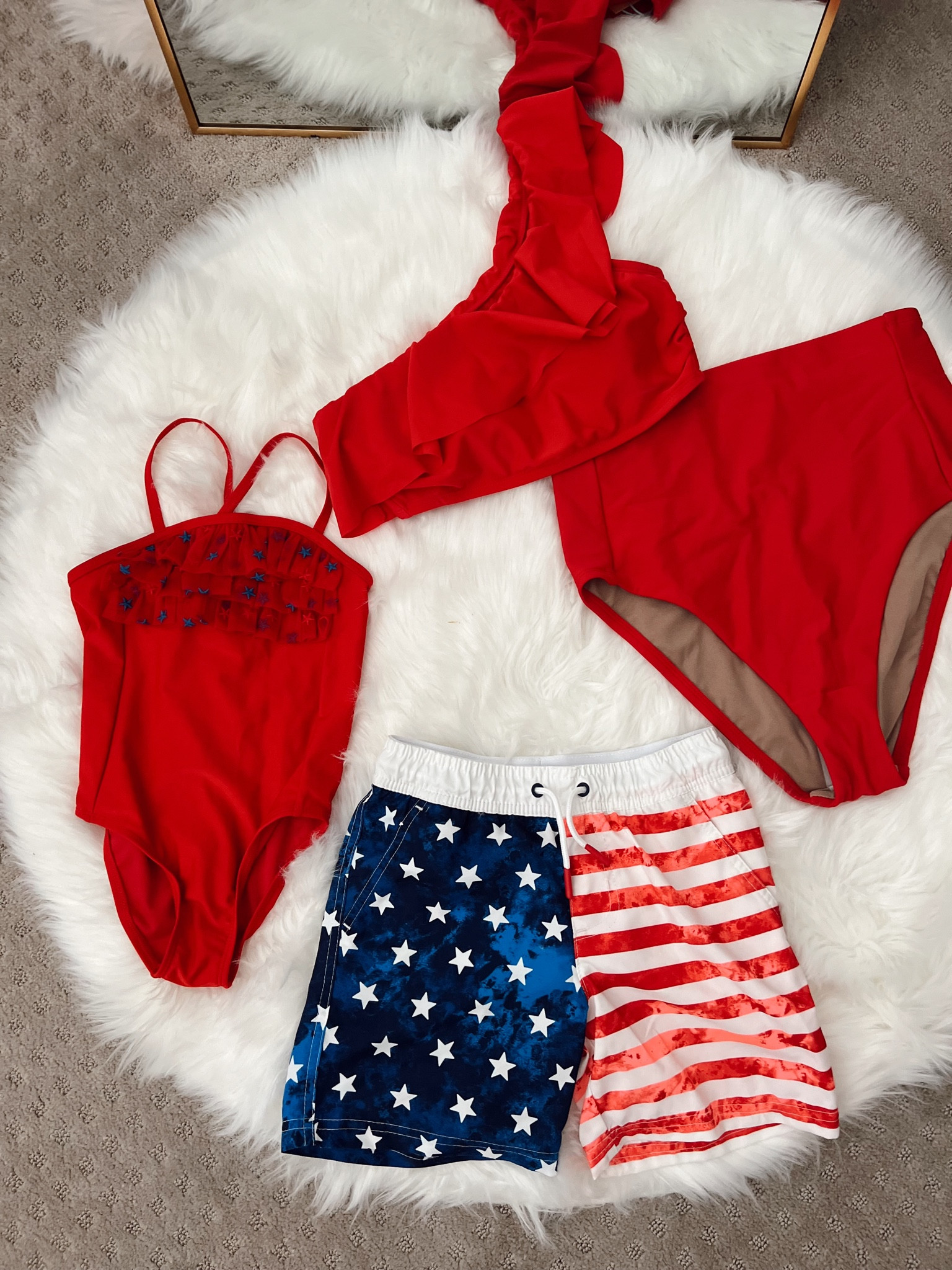 Festive swims for the 4th! ❤️🤍💙