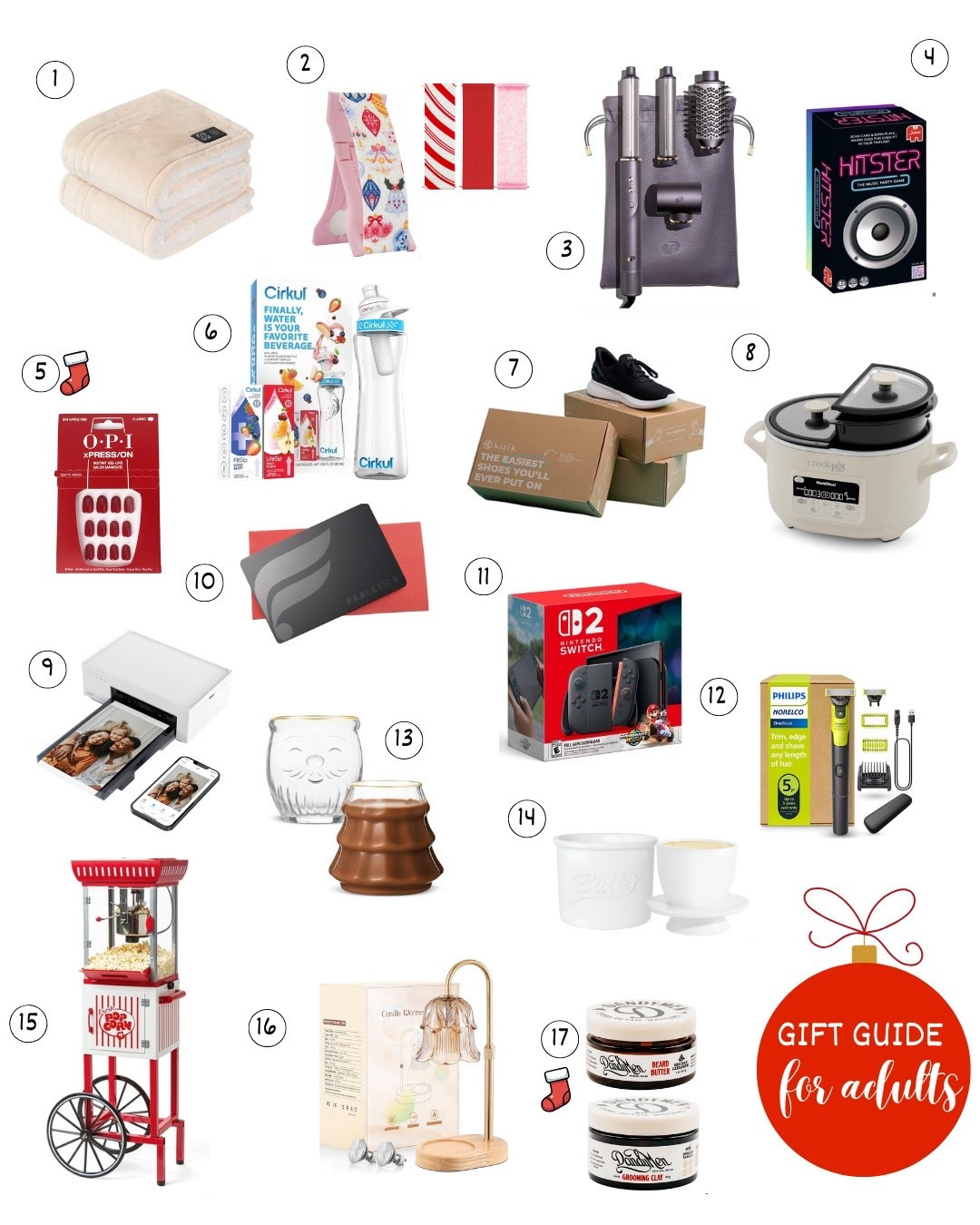 Gift guide for adults! 🎁 

#LTKMens #LTKHoliday #LTKGiftGuide