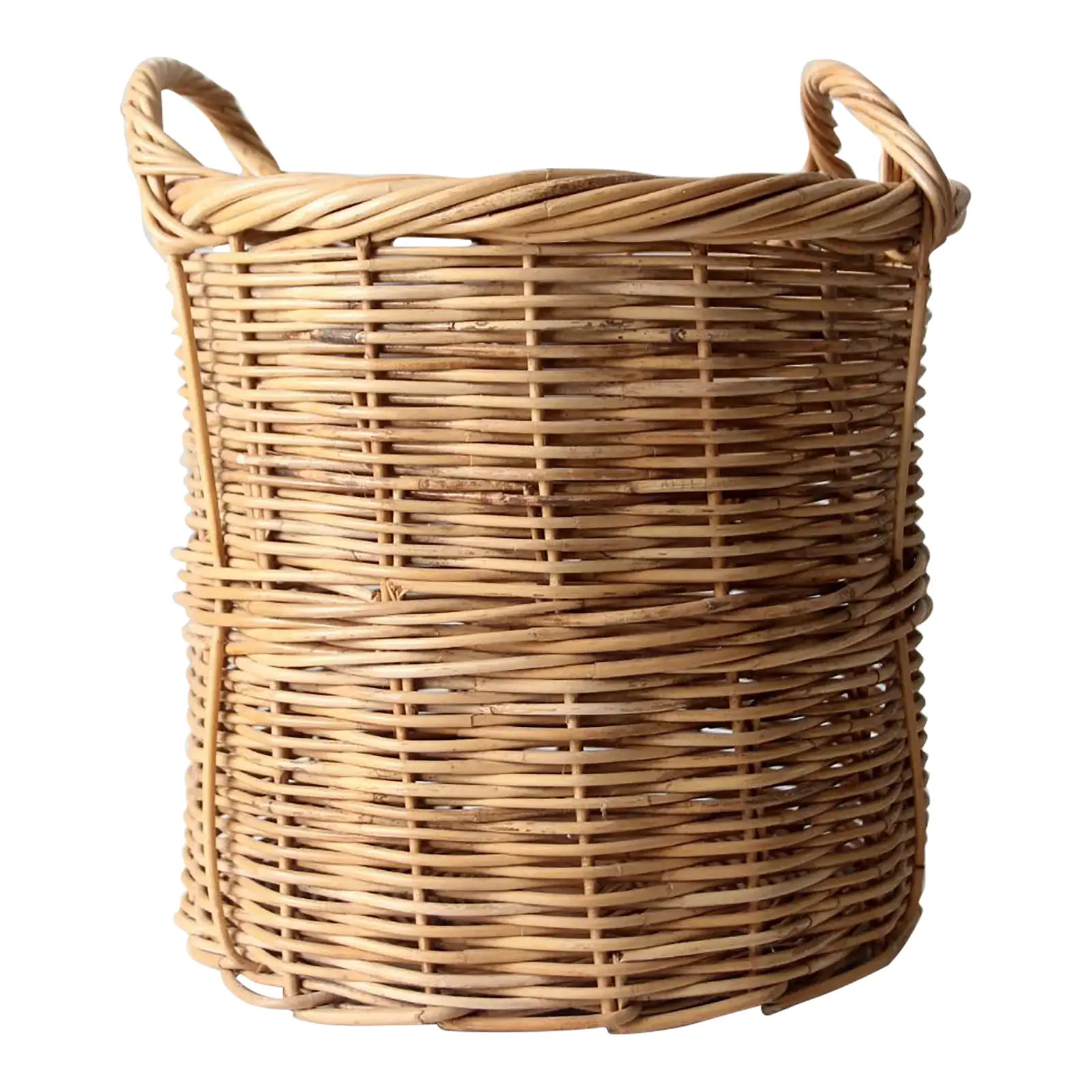 Vintage Woven Basket | Chairish