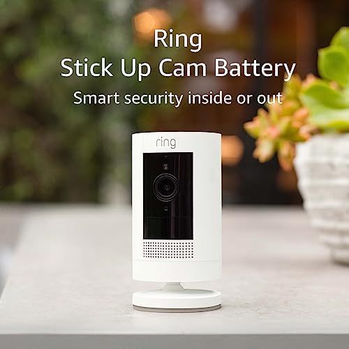 Ring Stick Up Cam Battery | Weather-Resistant Outdoor Camera, Live View, Color Night Vision, Two-... | Amazon (US)