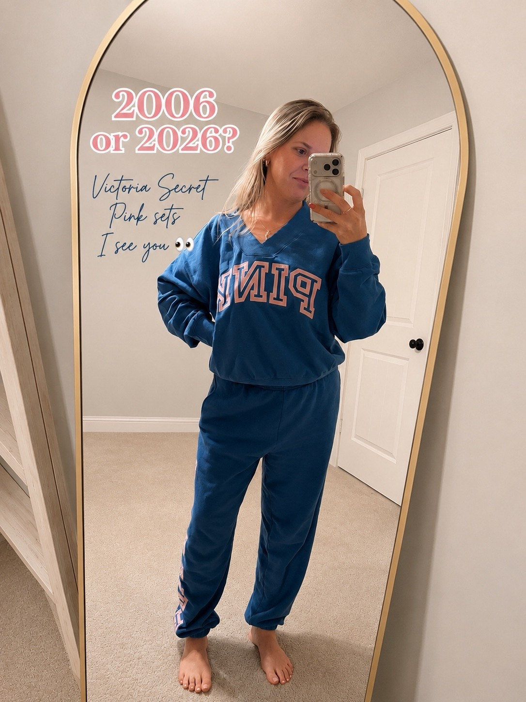 POV: millennials are coming back and better than ever!
The iconic PINK sweatsuit is officially back & they’re running sales 💙
Wearing a medium in the fleece sweatpants and the campus crewneck!

2006 or 2026? 👀 Either way, I’m so here for this comeback. This matching Victoria’s Secret PINK set is giving cozy, nostalgic, and cute enough to wear way beyond the couch & I’ll definitely be in this come fall season

Comment: 2006 or 2026? 💕 I wanna know & you can’t tell me you didn’t have every color too!


#LTKUnder100 #LTKWomens #LTKGirls #VictoriasSecret #PinkNation #PinkStyle #MatchingSet #ComfyStyle #CozyOutfit #CasualChic #Throwback #EverydayStyle #WeekendStyle #TrendingNow #MillennialStyle

#LTKootd #LTKSaleAlert #LTKMidsize