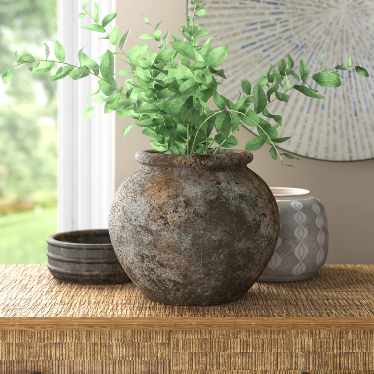 Zera Terracotta Table Vase | Wayfair North America