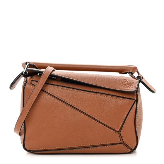 Calfskin Mini Puzzle Bag Tan | FASHIONPHILE (US)