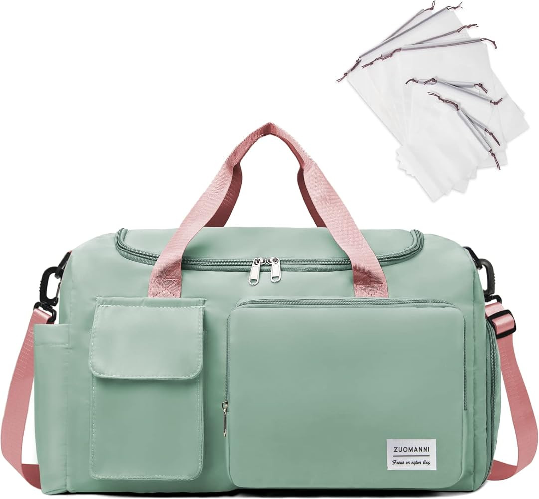 NPBAG Women Travel Duffel Bag, Large Expandable Weekender Carry-on Tote, Gym Workout Bag, Overnig... | Amazon (US)