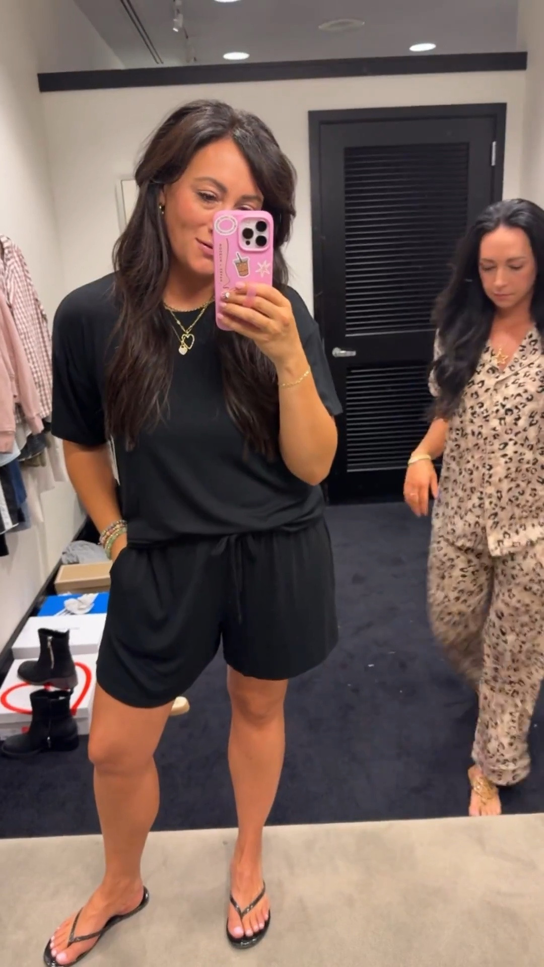 Nordstrom Anniversary pajamas on sale!!! I’ll be buying these pjs in a ton of colors! Amazing fit, stretch & cooling 
• I’m wearing a large but needed a medium
• Amy is in a medium

#LTKootd #LTKSeasonal #LTKSaleAlert