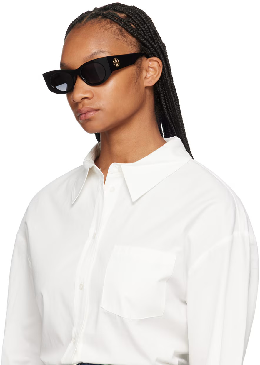 Black Madrid Sunglasses | SSENSE