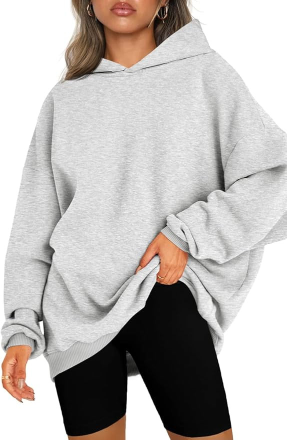 EFAN Women's Oversized Hoodies Fleece Hooded Sweatshirts Casual Long Sleeve Pullover Loose Lightw... | Amazon (US)