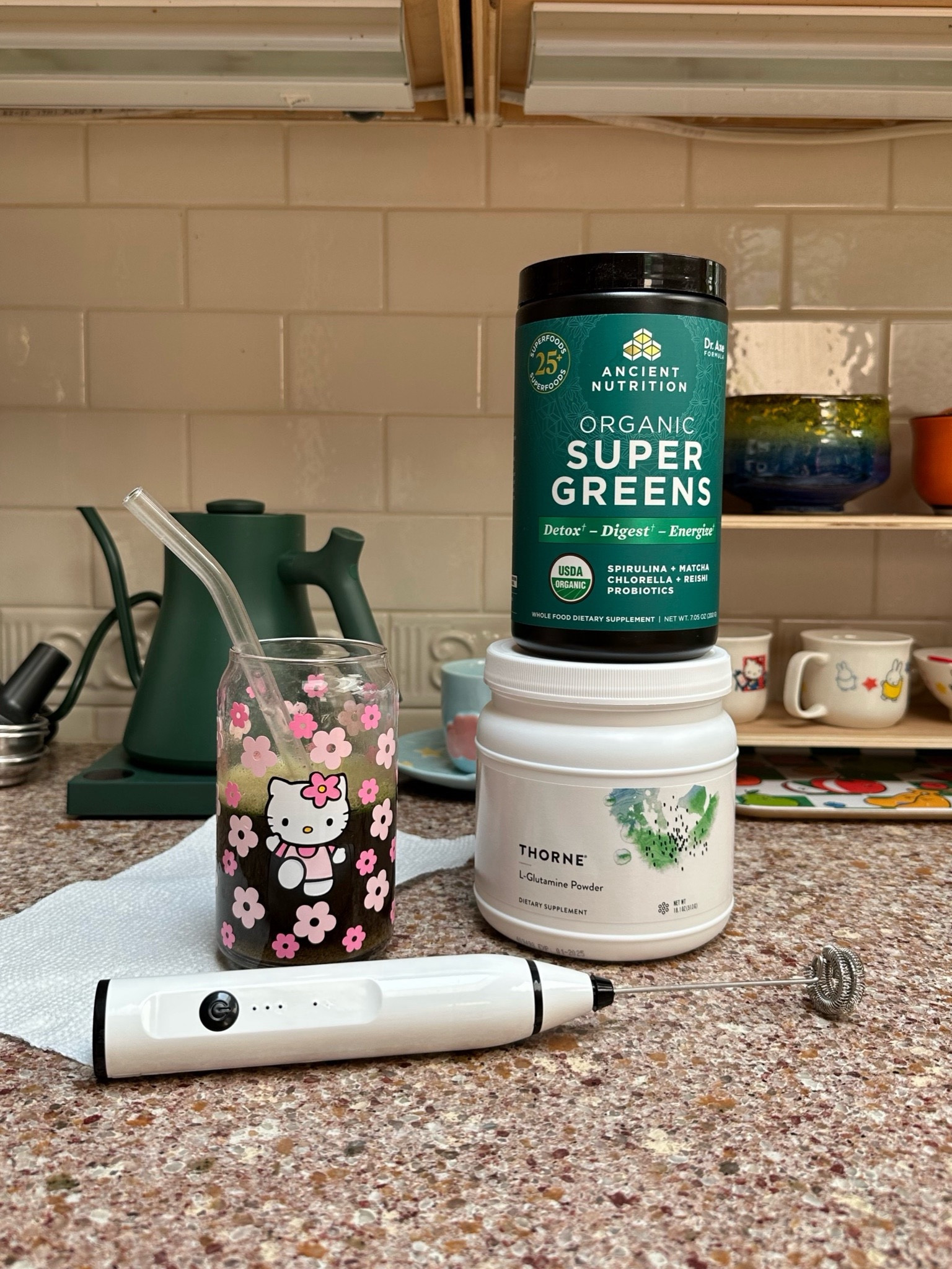 My morning supplements lineup 💚

#LTKmidsize #LTKfitness