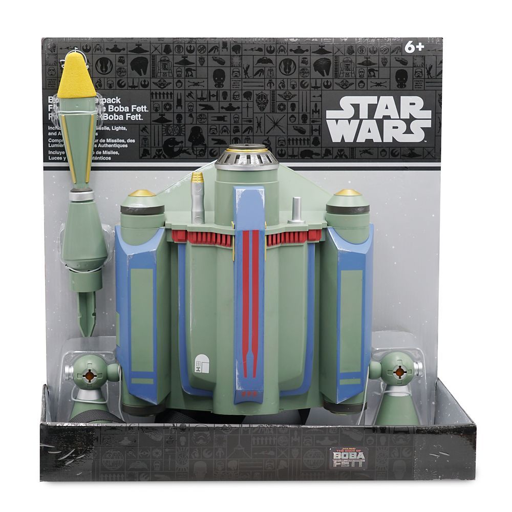 Boba Fett Electronic Jet Pack Toy Stars Wars: The Book of Boba Fett Official shopDisney | Disney Store