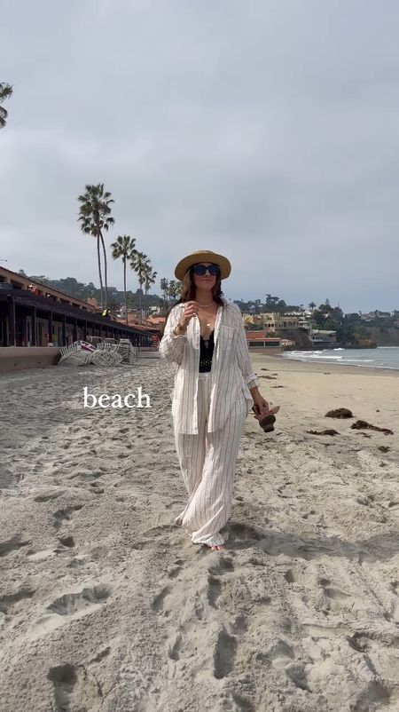 Vacation outfits! ☀️🌊🏝️

Beach - Striped Linen wide leg trousers and button-down shirt, wearing size small
Brunch - White crochet maxi dress with puff sleeves, wearing size small 
Bar - floral maxi with halter neck, wearing size small
Another bar - sea green ruffle, asymmetrical, flowy dress, wearing size small 
Back to the beach - teal crochet cover-up with silver ring detail 

#LTKfindsunder50 #LTKswim #LTKstyletip