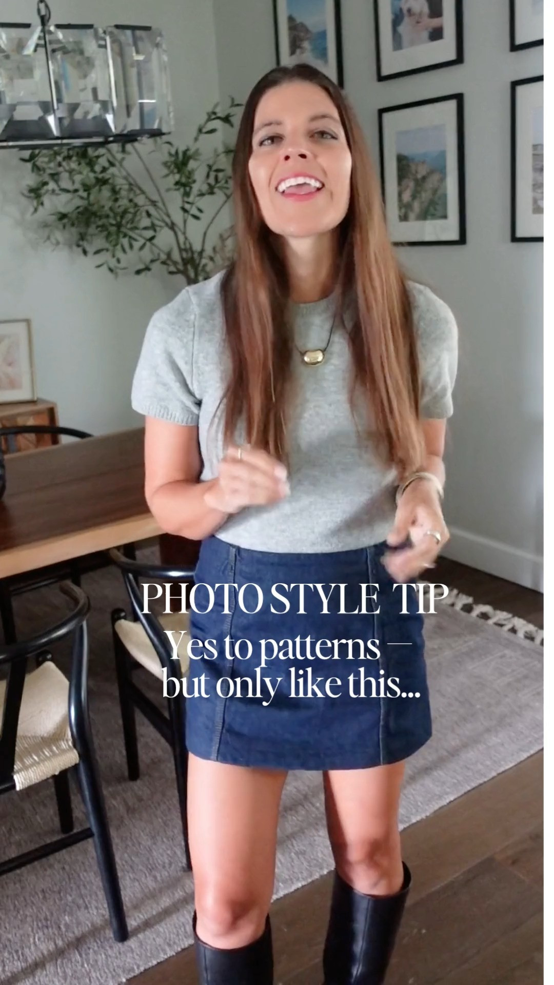 How to do patterns the right way for family photos 👇

Only one person should wear a pattern — everyone else’s outfits should pull colors from that pattern.

It keeps your photos looking cohesive, not chaotic 🤎

I linked my favorite patterned dresses + coordinating looks for the rest of the fam below!

#LTKstyle #familyphotooutfits #fallfashion #momstyle #LTKstyletip 

 #LTKStyleTip #LTKFamily