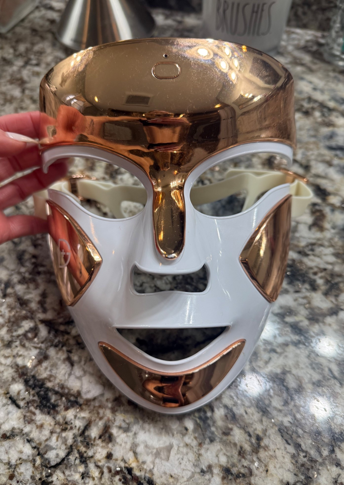 The Dennis Gross Pro LED light therapy mask has been in my beauty routine for over two years.  It helps smooth fine lines and zaps bacteria in 3 minutes. One of the easiest steps in your skincare routine - Start today! 

#LTKmorningroutine #LTKBeauty #LTKOver40