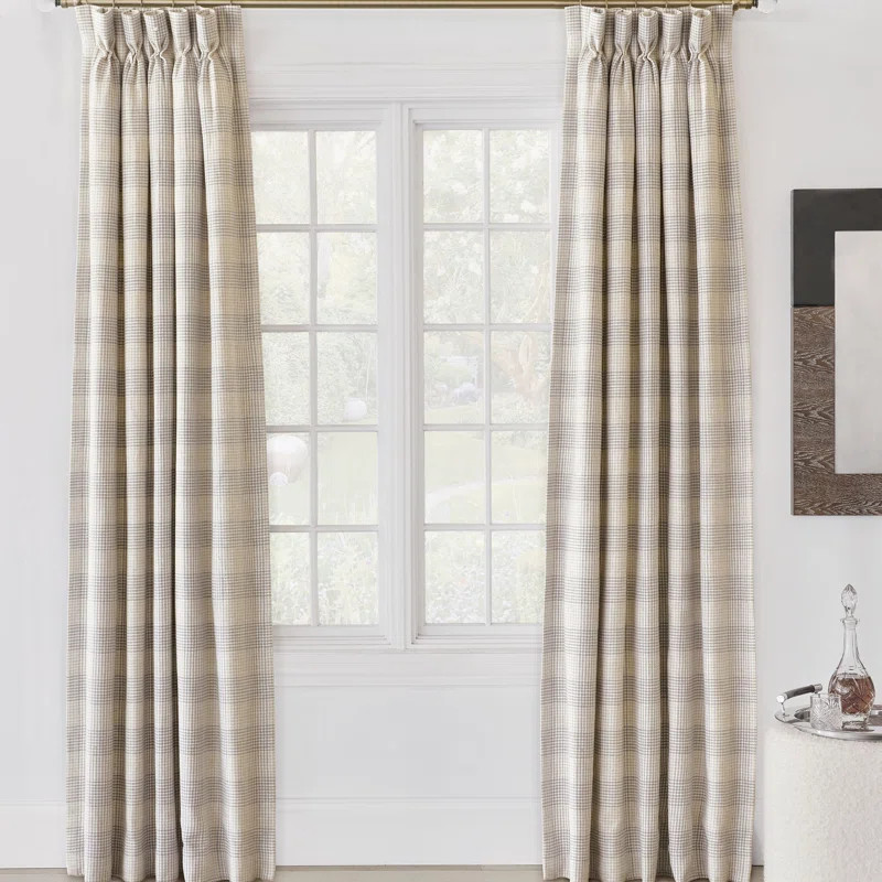 Kelso Rayon / Viscose Room Darkening Curtain Single Panel | Wayfair North America