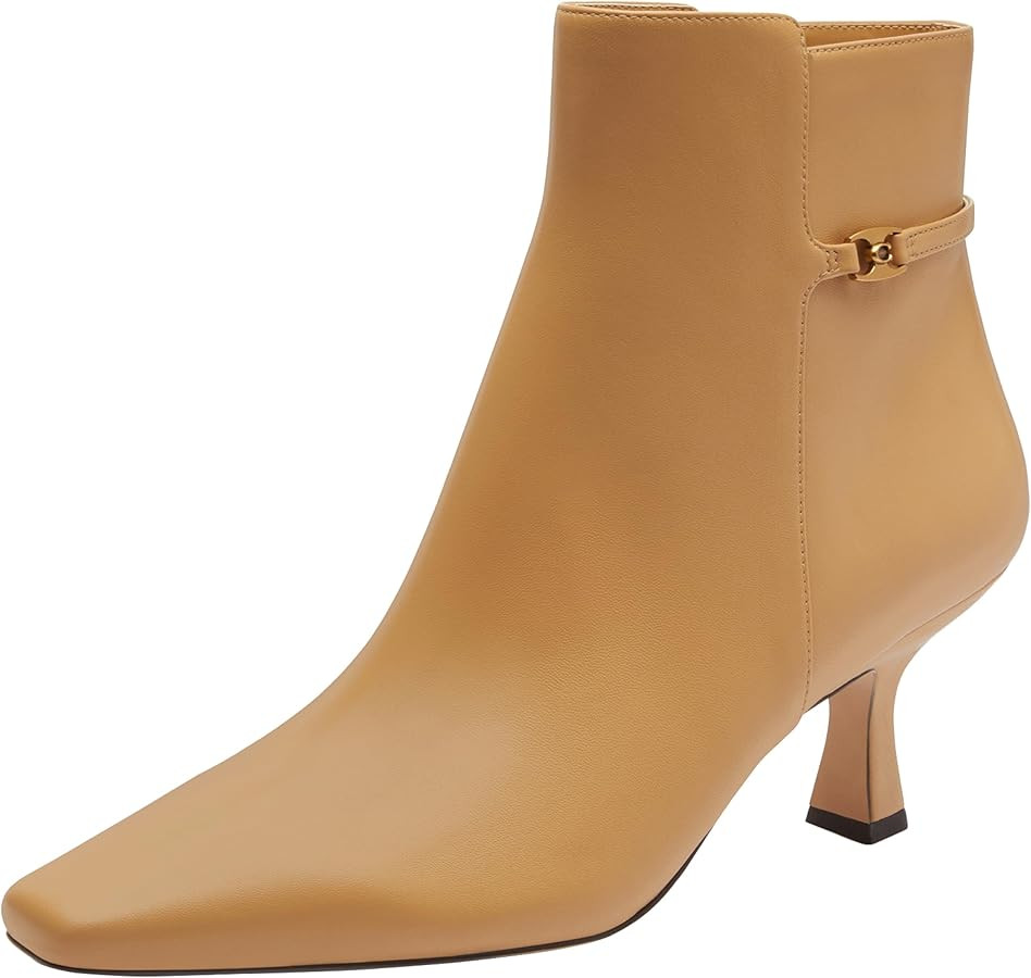 COACH womens Rebecca Leather Bootie | Amazon (US)