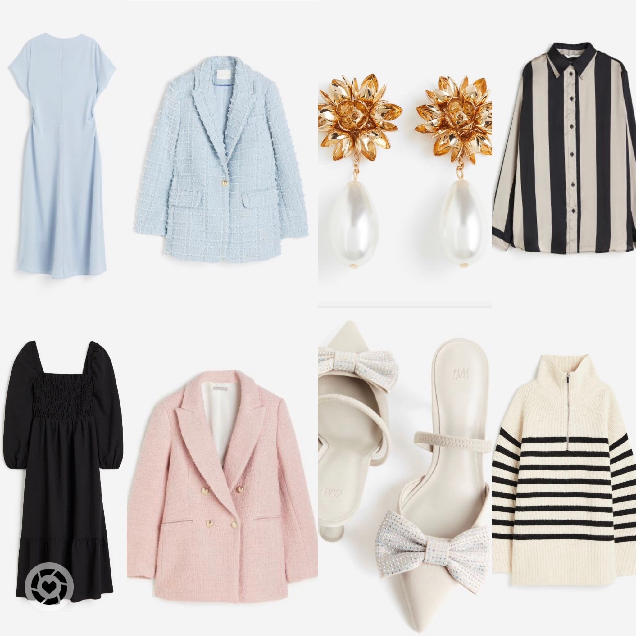 h& m new arrivals  
Blue
Black
White
Pink
Blazer
Fall
Sweater striped
Pearl earrings
Bow heels
Sling back
Affordable 
Work
Church
Occasion 
Wear
Button down
Outfit 

#LTKworkwear #LTKFind #LTKunder50