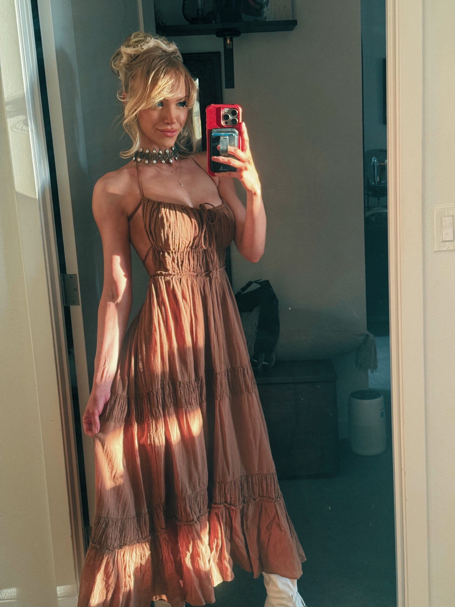 So comfy, feminine & flattering! Wearing a size XS

#LTKootd #LTKGiftGuide #LTKHoliday