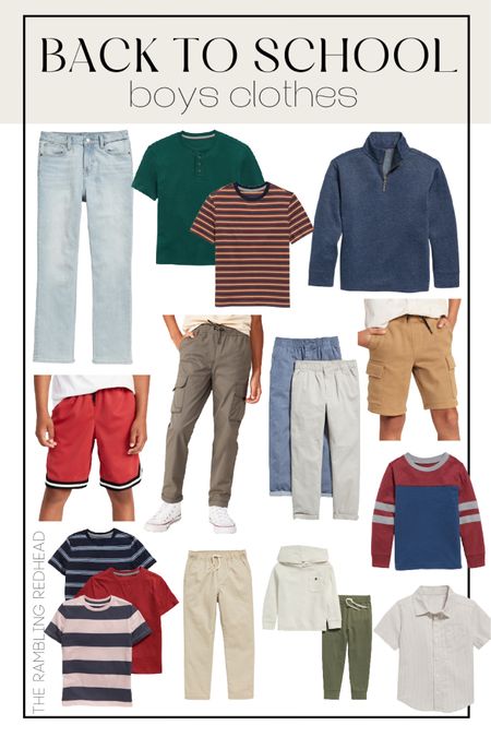 Loving these back to school clothes for boys! Super comfy finds! 😊

#LTKstyletip #LTKunder50 #LTKBacktoSchool