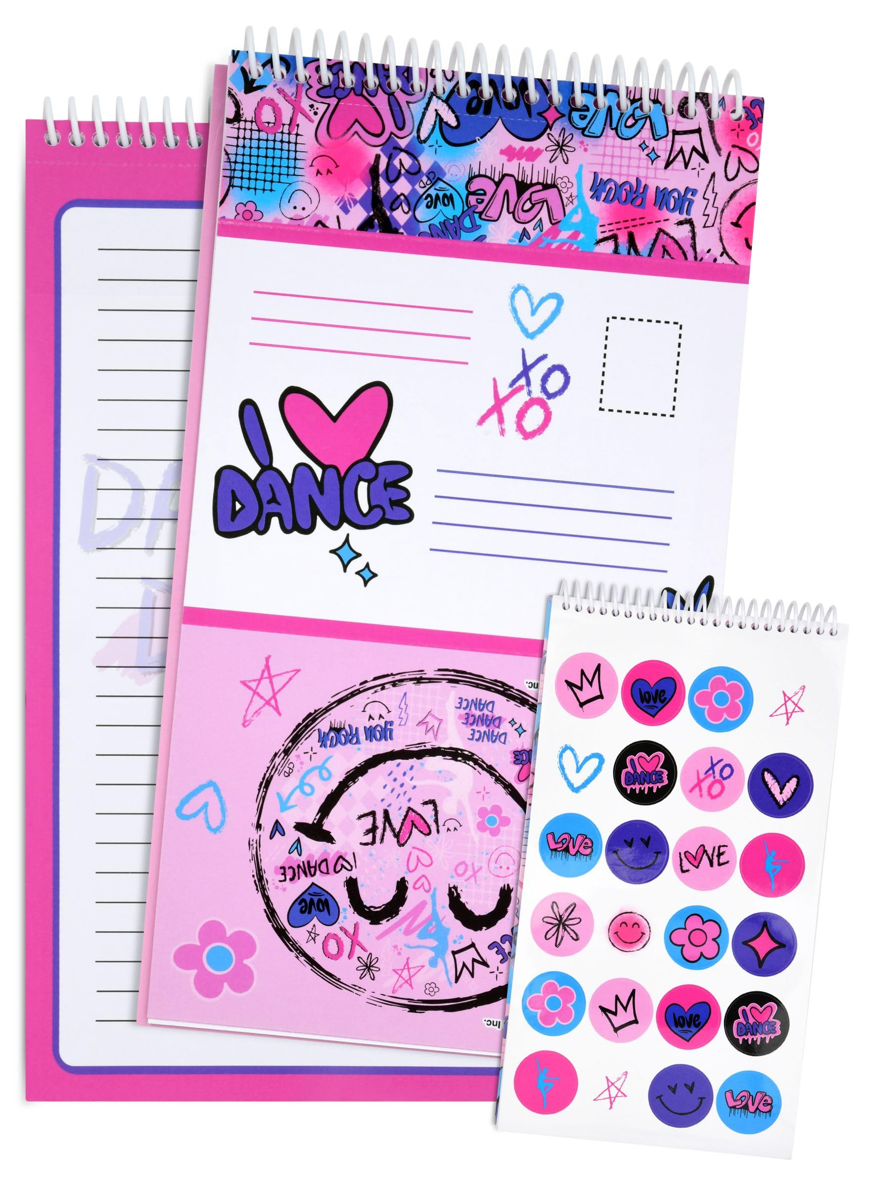 iscream + Corey Paige Designs Seal and Send 40 Sheet Stationery Note Card Pad with Seals - Love t... | Amazon (US)
