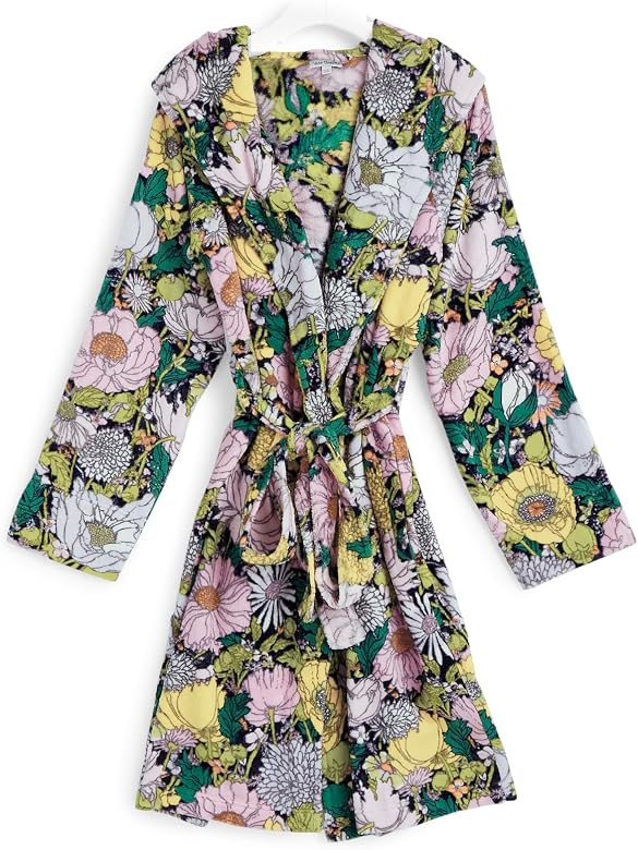 Vera Bradley Women's Lightweight Fleece Robe (Extended Size Range) | Amazon (US)