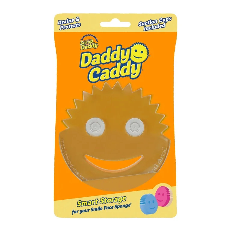 Scrub Daddy Daddy Caddy Suction Sink Caddy - Walmart.com | Walmart (US)