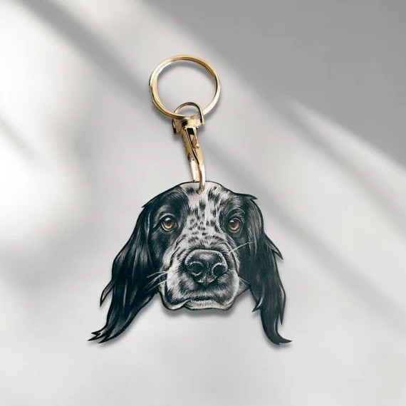 Custom Pet Portrait Keychain And Magnet | Based on Photo | Dog, Cat, Horse, Bird, Reptile | pet m... | Etsy (US)