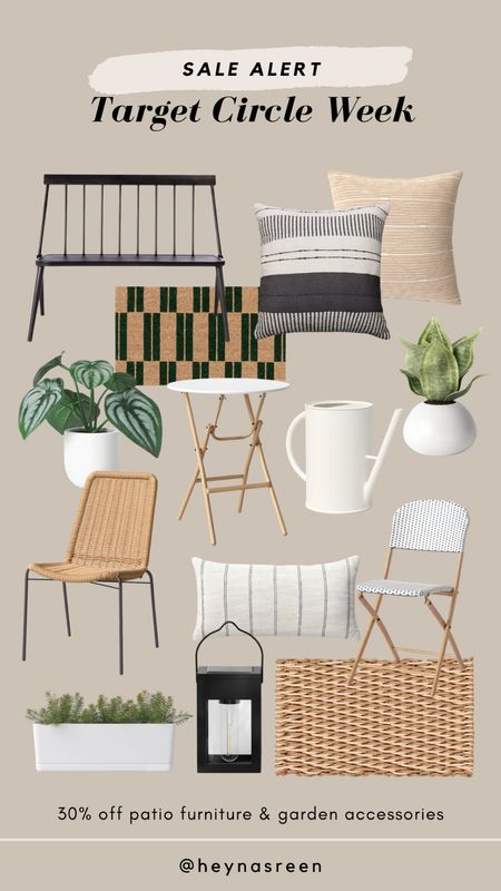 It’s Target Circle Week! Deals all week long 🤍 Loving these patio furniture and garden accessories for a spring refresh!

#LTKSeasonal #LTKhome #LTKsalealert