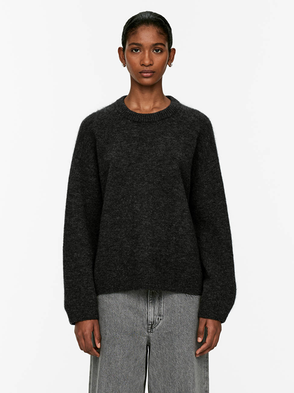 Alpaca-Wool Blend Jumper | Arket UK