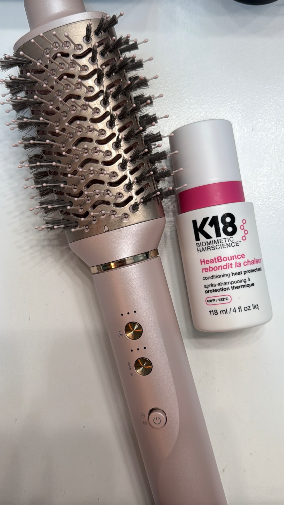 hair duo for at home blowouts: heat protectant and my new favorite T3 Micro hair dryer - Aire360 

#LTKBeauty