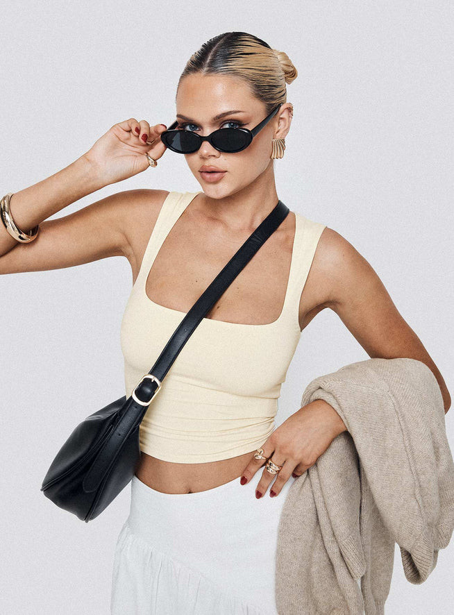 Back In Time Top Cream | Princess Polly US