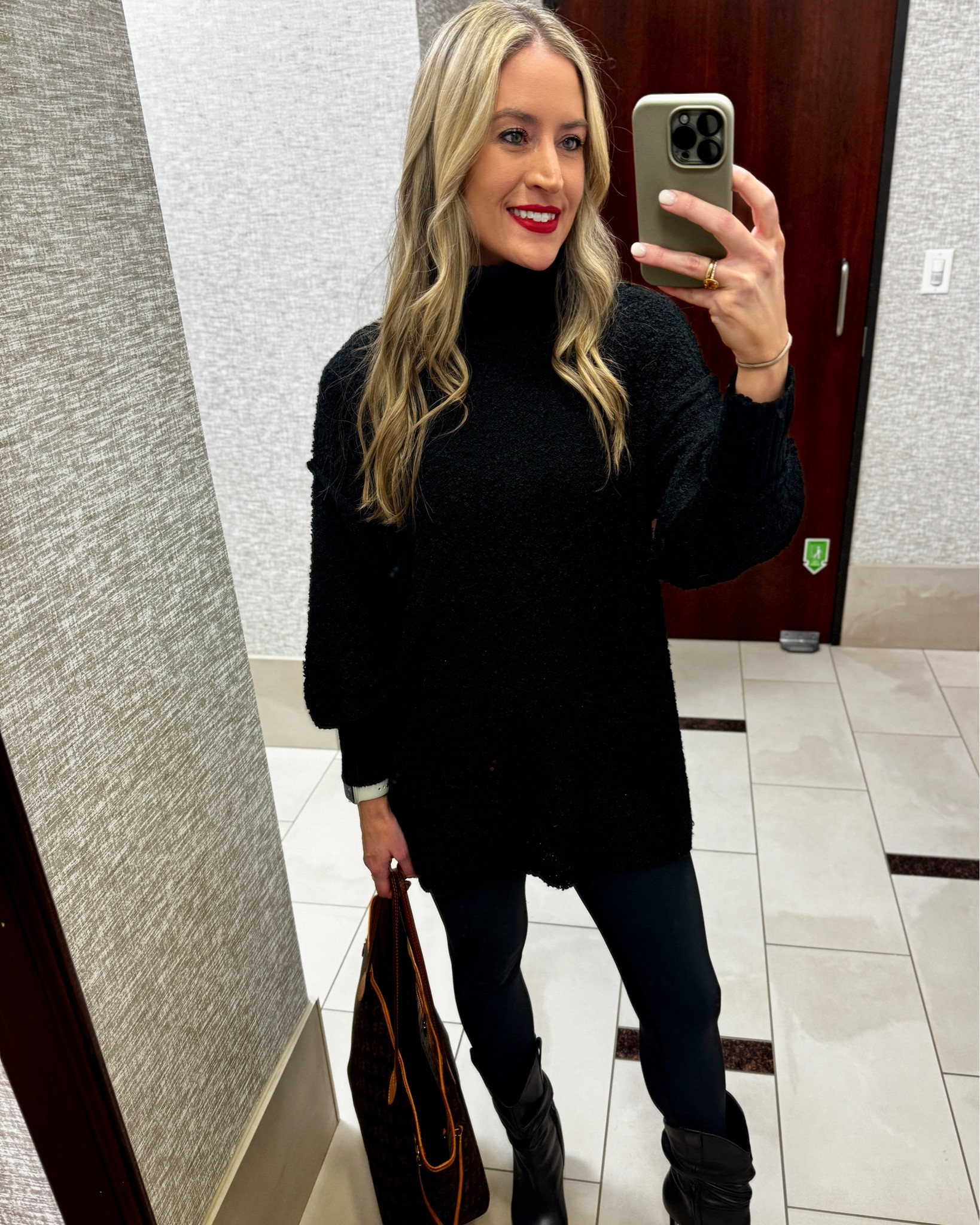 Winter Outfit 

#everypiecefits

Leggings
Faux leather leggings 
Spanx
Tunic
Dinner outfit 
Brunch outfit 
Date night outfit
Sweater
Athleisure
Red lipstick
Red lipstain 

#LTKOver40 #LTKSaleAlert #LTKFindsUnder50
