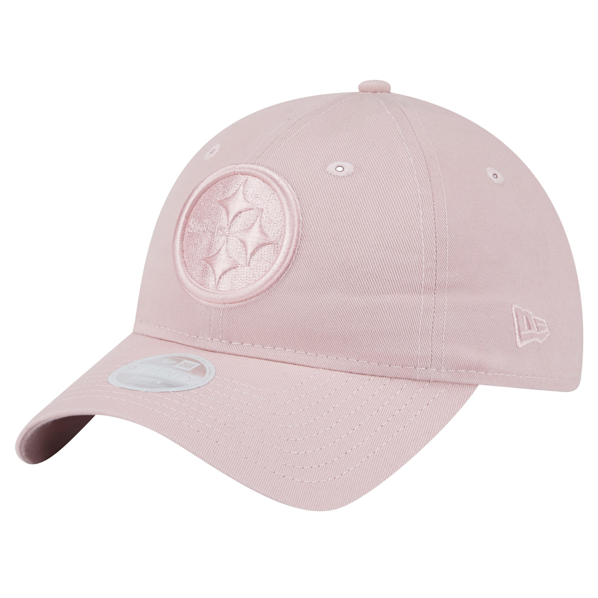 Pittsburgh Steelers New Era Women's Main 9TWENTY Adjustable Hat - Light Pink | Fanatics