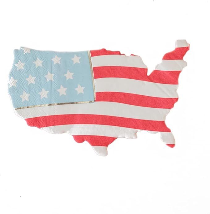 Jollity & Co Party Supplies | Merica' Collection Large Napkins | Great for Memorial Day and Fourt... | Amazon (US)