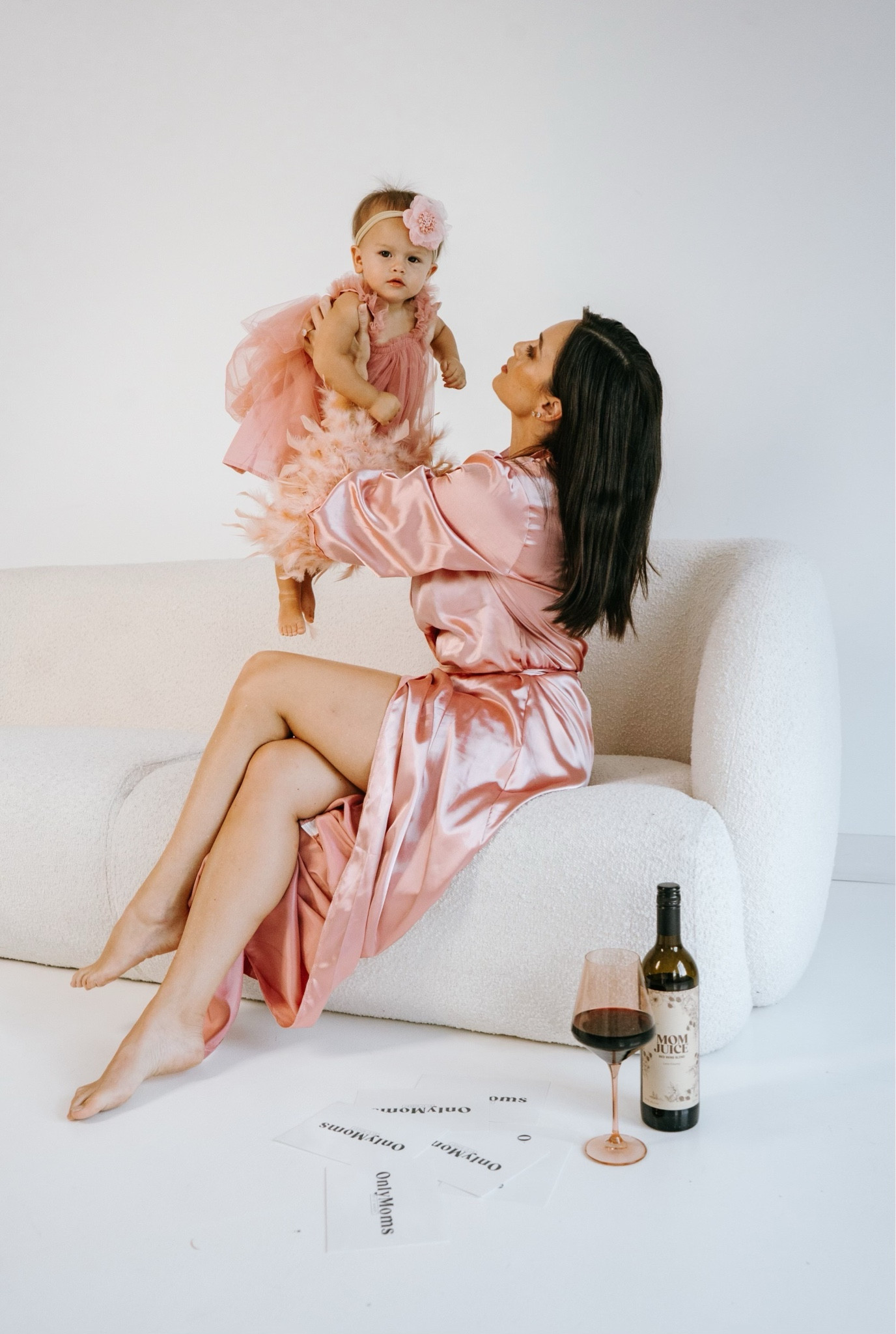 Besties in pink 🌸🎀  (mom and daughter photoshoot for the OnlyMoms Podcast)

#LTKFamily #LTKFindsUnder50 #LTKBaby