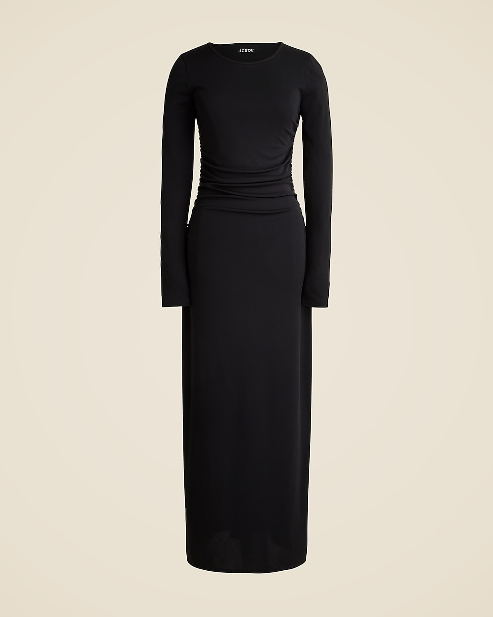 Long-sleeve dress in jersey crepe | J. Crew US