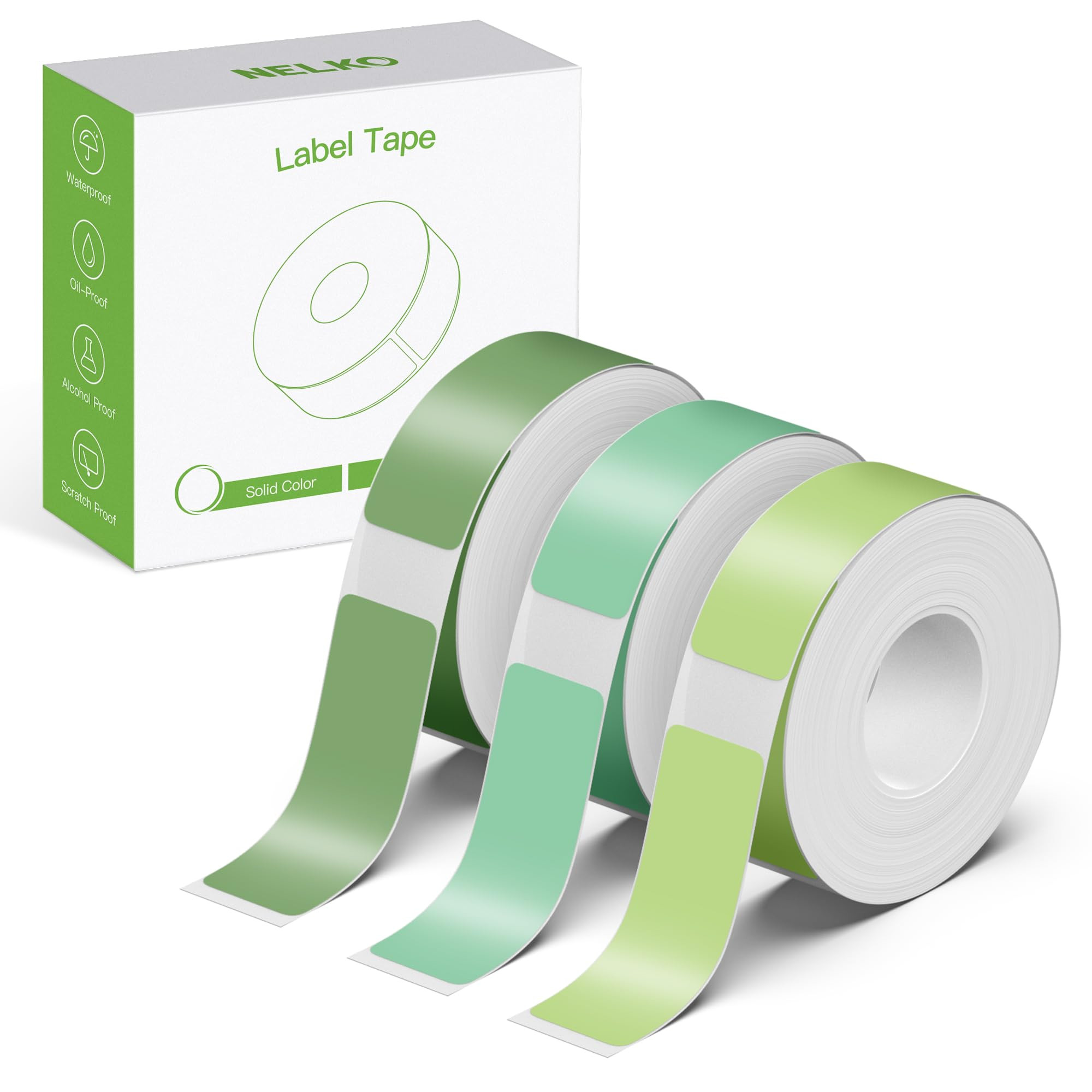 NELKO Genuine P21 Label Maker Tape, Adapted Label Print Paper, 14x40mm (0.55"x1.57"), Standard La... | Amazon (US)