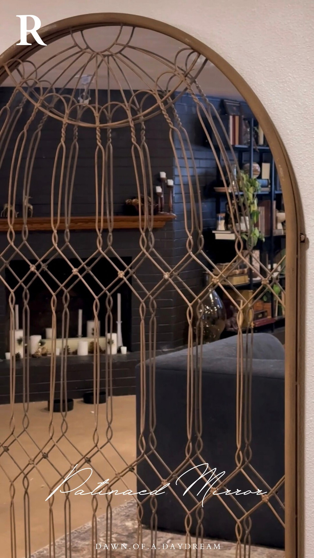 R: Patinaed Arched Mirror

A beautiful antique style mirror  | rustic rusted metal | vintage vibes | cathedral style | brown organic | transitional

#LTKHome