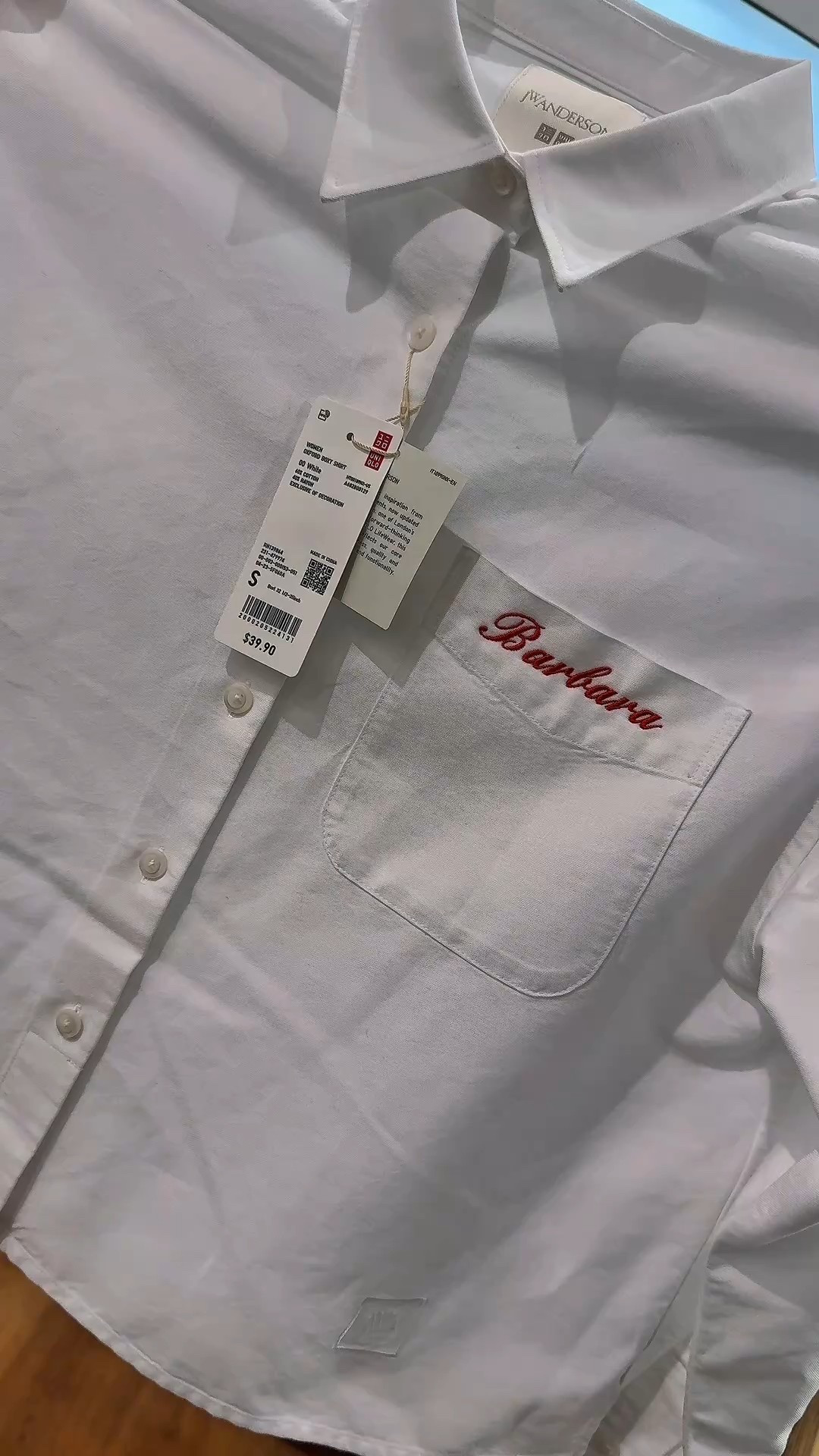 JW Anderson x Uniqlo Button Down Shirt | perfect for embroidering ✨

#LTKBeauty #LTKFindsUnder50 #LTKPetite
