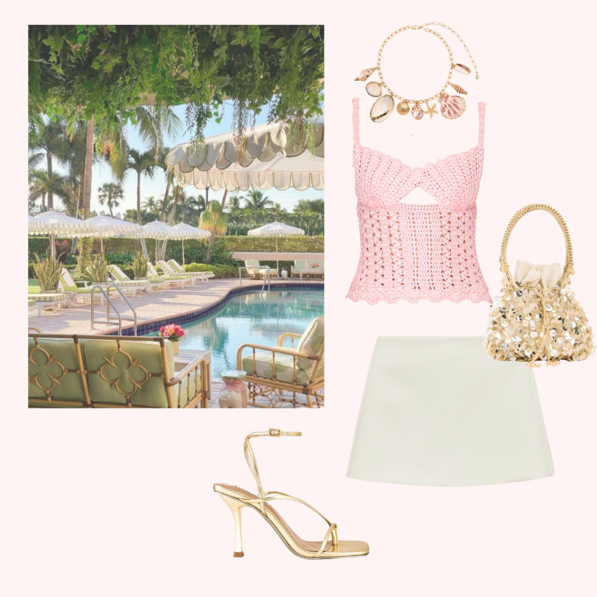 girls trip palm beach outfit 
🌴🐚🦩✨

#LTKSpringSale
