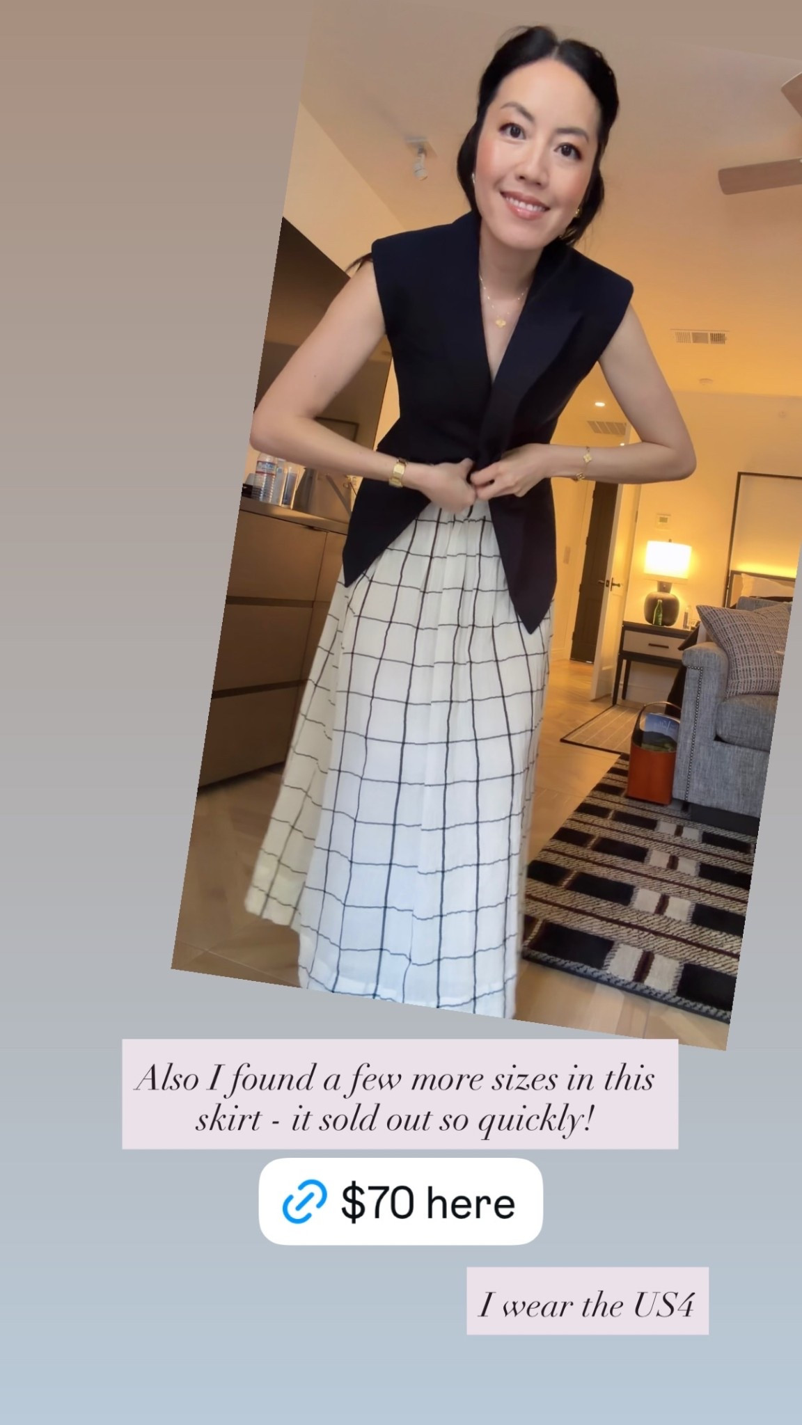 Mid week OOTD - shop my look here.

#classicstyle
#longskirt
#vesttop
#longskirt
#OOTD

#LTKdayinmylife #LTKootd #LTKmomlife
