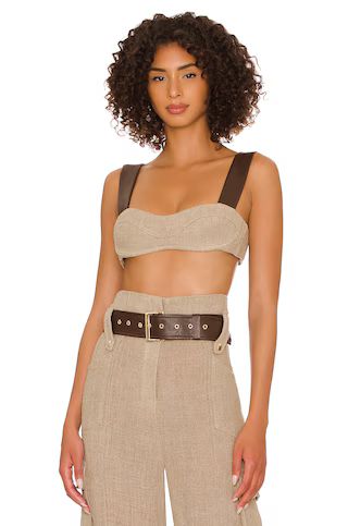 Bronx and Banco Shena Top in Beige from Revolve.com | Revolve Clothing (Global)