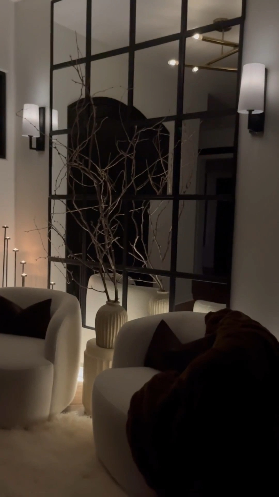 Creating this oversized mirror wall was such a fun project! It’s an easy way to elevate your entryway and create a custom mirrored gallery without the high price tag. I used 16x20 mirrors to get this luxurious, affordable look that instantly brightens the space. 🥰


#mirrorgallery #entrywayinspo #interiorinspo #entryway #homedecortrends #affordableluxury #custommirrors


#LTKdayinmylife #LTKvlog #LTKHome