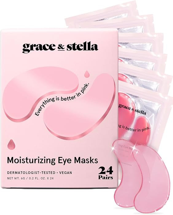grace & stella Award Winning Under Eye Mask - Birthday Gifts For Women - Bridesmaid Gifts - Reduc... | Amazon (US)