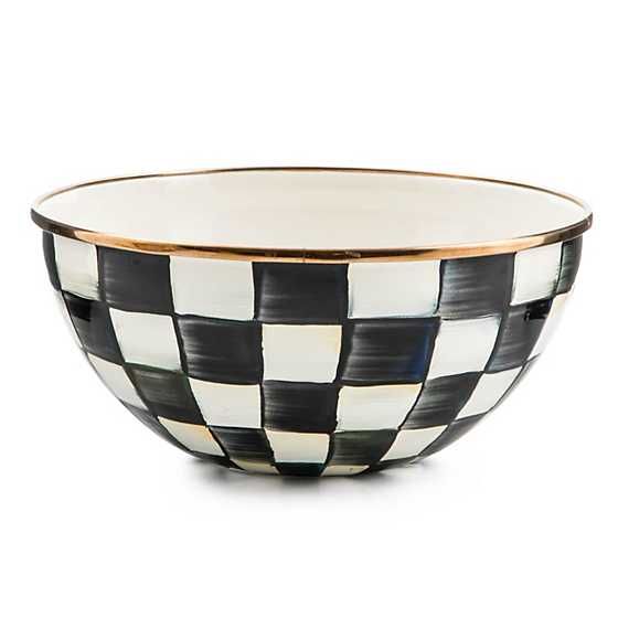 Courtly Check Small Everyday Bowl | MacKenzie-Childs
