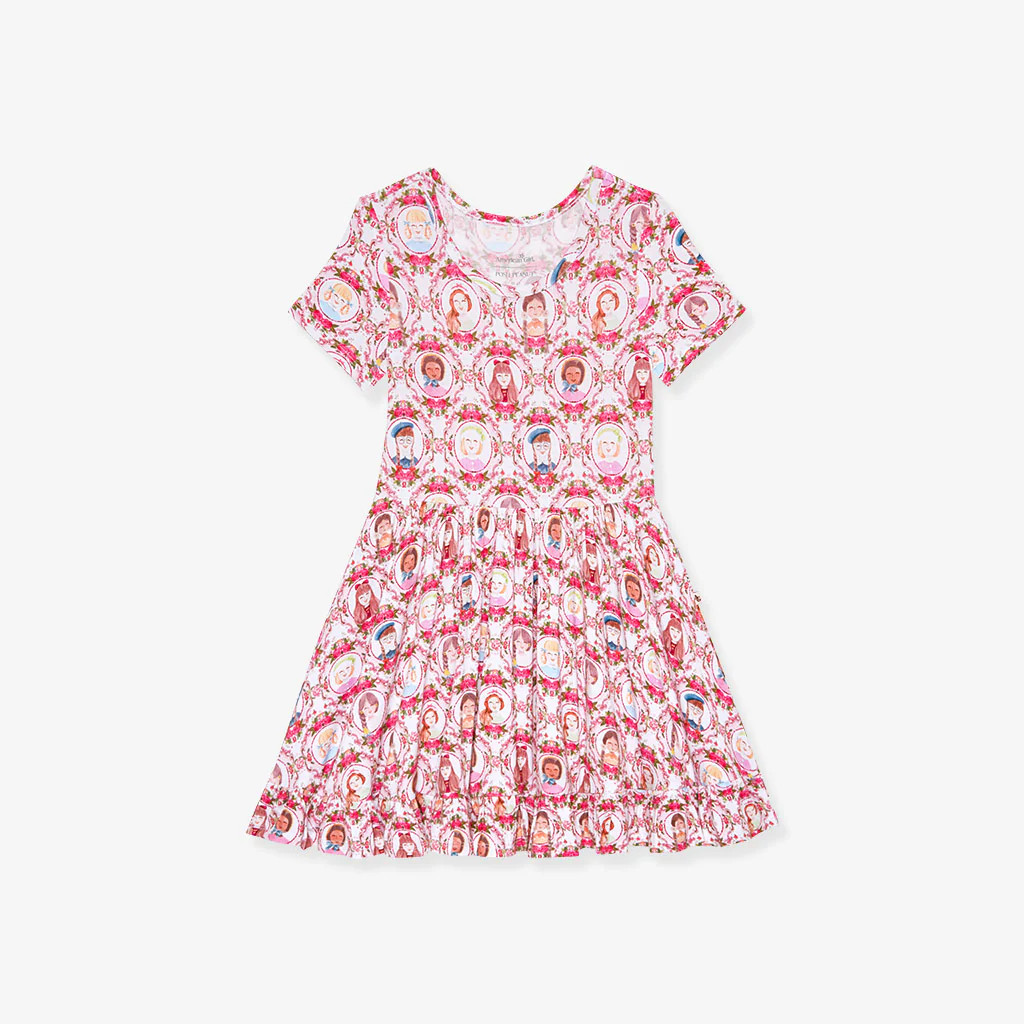 Pink Girl Twirl Dress | American Girl® American Girls | Posh Peanut