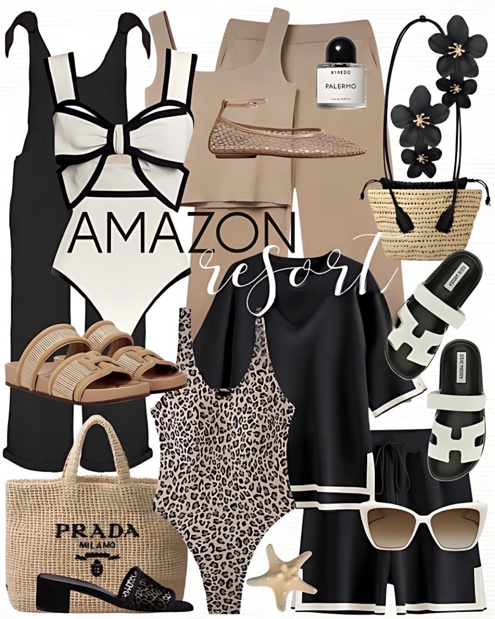 Resort ready in neutrals 🤍
Classic black, tan, and a touch of print = effortless vacation style. Everything you need for a polished poolside

#LTKcanada #LTKover50style #LTKstyletip