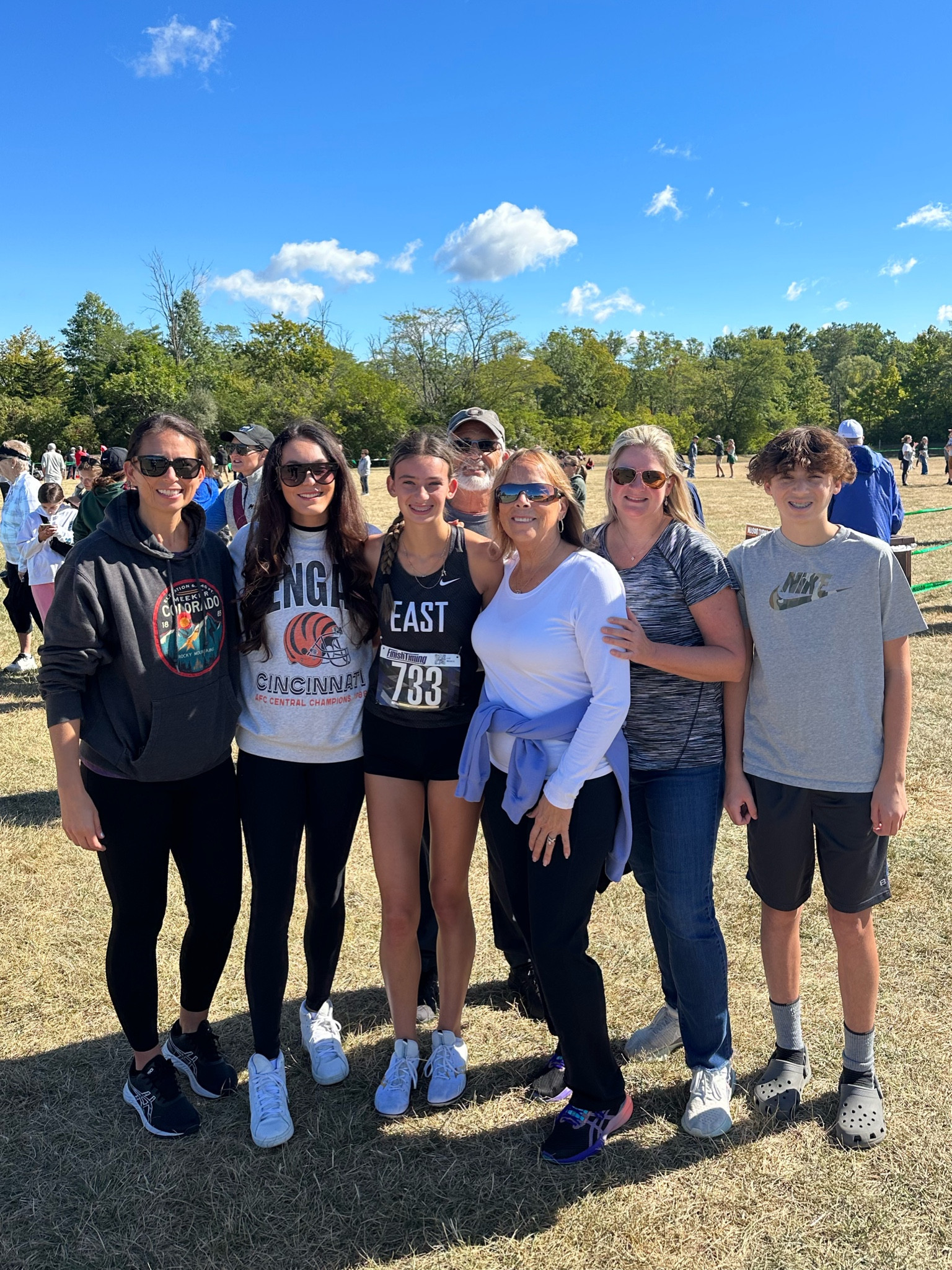 Abercrombie find
Cincinnati Bengals sweatshirt (I’m in a size M for reference) 
Lululemon leggings (I’m in a a size 6 for reference) 
Nike Court Royale high top sneakers 

#LTKSeasonal #LTKActive