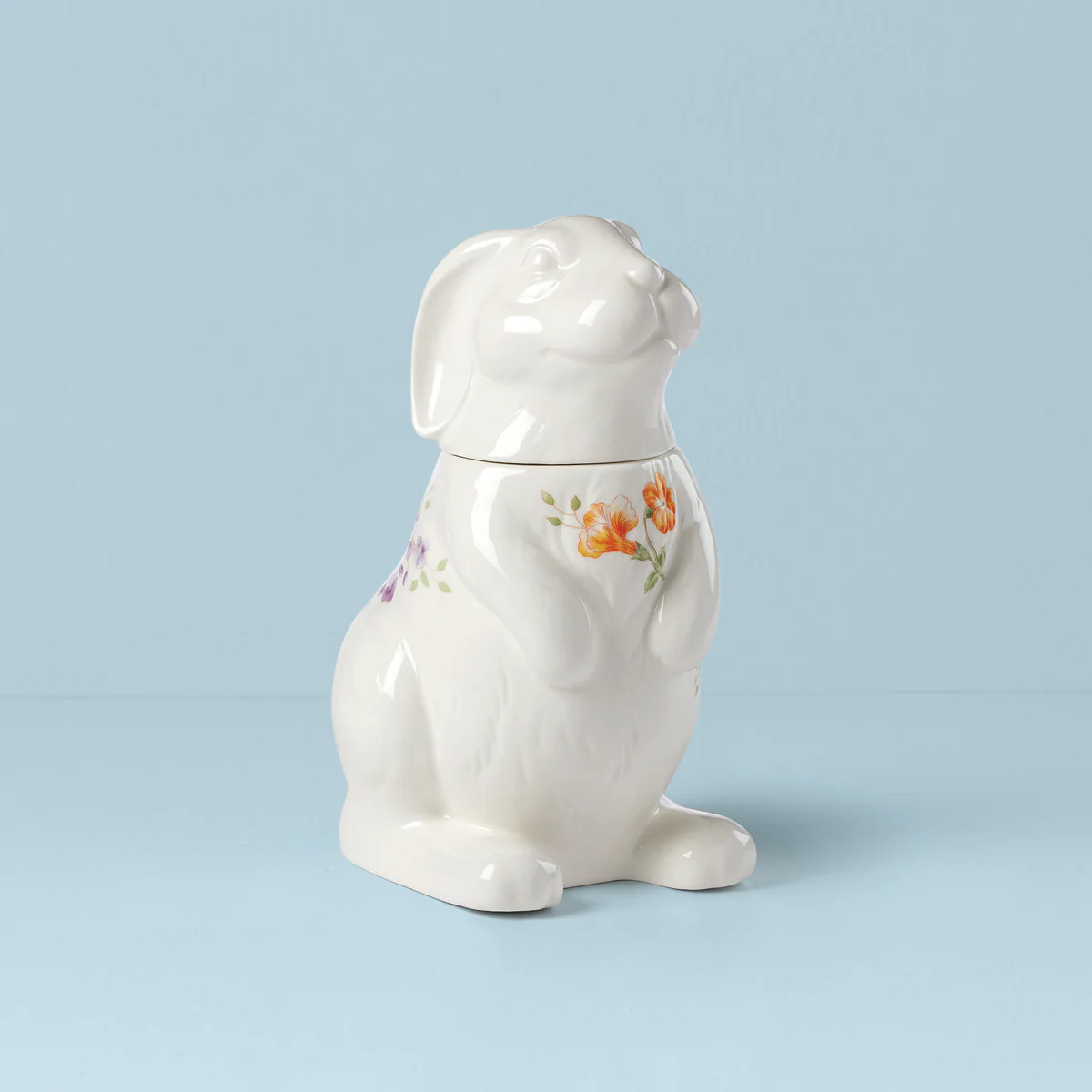 Butterfly Meadow Bunny Cookie Jar | Lenox